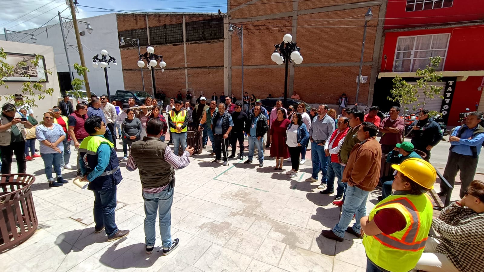 Chiautempan participa activamente en el Simulacro Nacional 2025